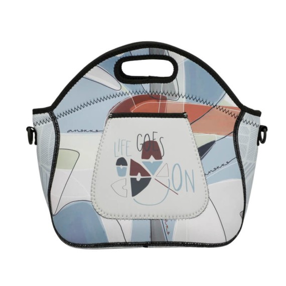 ANEKKE Saco de Almoço Neopreno Sophia Azul | Ref. 280.42484-112