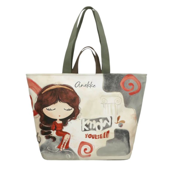 ANEKKE Saco de Praia Médio Muse Bege | Ref. 280.42474-211