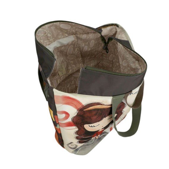 ANEKKE Saco de Praia Médio Muse Bege | Ref. 280.42474-211