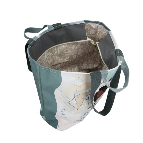 ANEKKE Saco de Praia Médio Sophia Azul | Ref. 280.42484-213