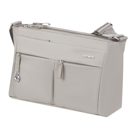 SAMSONITE Bolsa de Ombro Horizontal Move 5.0 Cinza Nuvem | Ref. 92.151641-9930