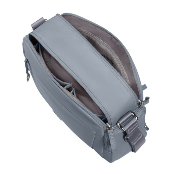 SAMSONITE Bolsa de Tiracolo S 2 Bolsos Move 5.0 Azul Cinza | Ref. 92.151649-1310