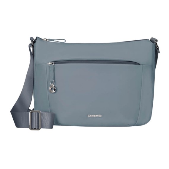 SAMSONITE Mala de Ombro c/ 3 Comp. Move 5.0 Azul Cinza | Ref. 92.151644-1310