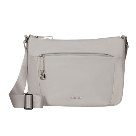 SAMSONITE Mala de Ombro c/ 3 Comp. Move 5.0 Cinza Nuvem | Ref. 92.151644-9930