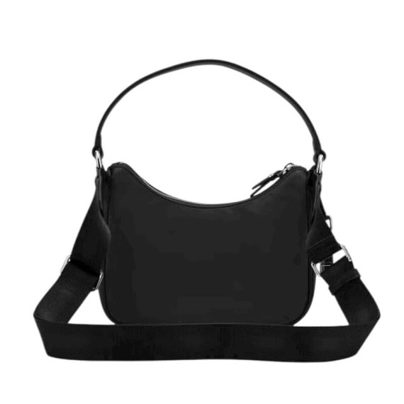 SAMSONITE Mini Bolsa de Tiracolo Hobo Exp Karissa Evo Preta | Ref. 92.155836-1041