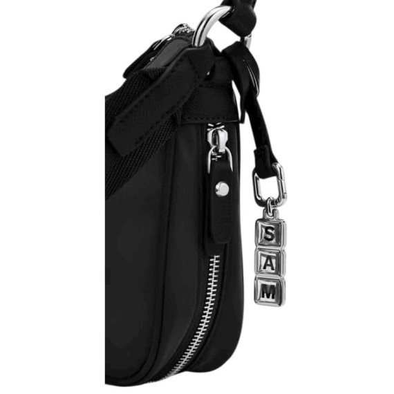 SAMSONITE Mini Bolsa de Tiracolo Hobo Exp Karissa Evo Preta | Ref. 92.155836-1041