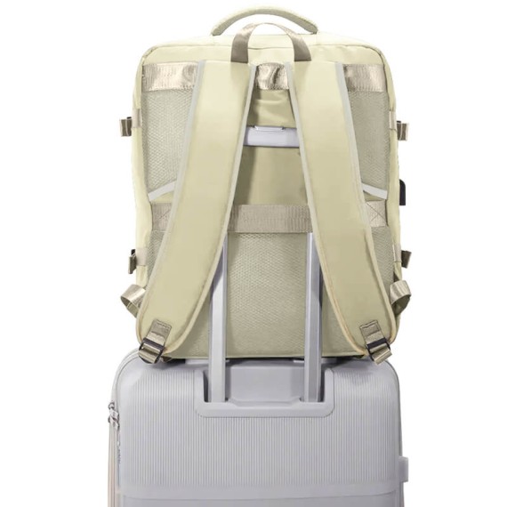 BENZI Mochila de Viagem Easyjet 45x36x20cm BZ5895 Bege | Ref. 288.BZ5895B