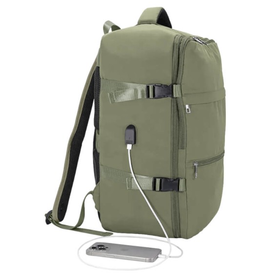BENZI Mochila de Viagem Easyjet 45x36x20cm BZ5895 Verde | Ref. 288.BZ5895VE