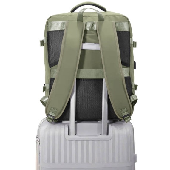 BENZI Mochila de Viagem Easyjet 45x36x20cm BZ5895 Verde | Ref. 288.BZ5895VE