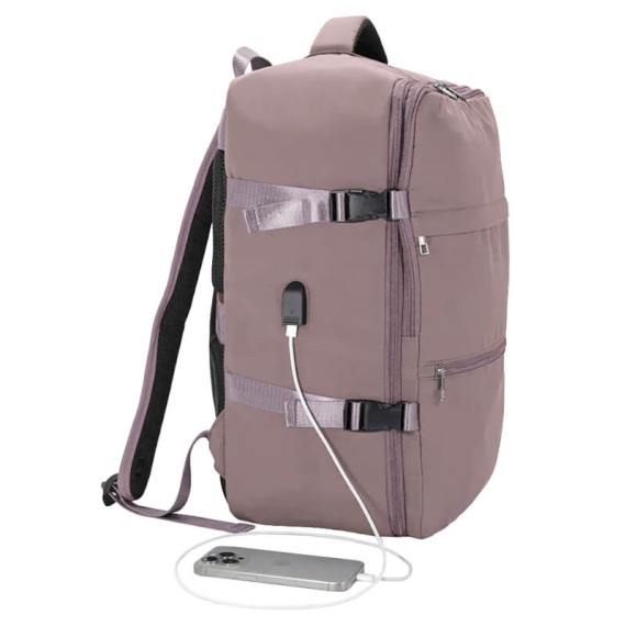 BENZI Mochila de Viagem Easyjet 45x36x20cm BZ5895 Violeta | Ref. 288.BZ5895VI
