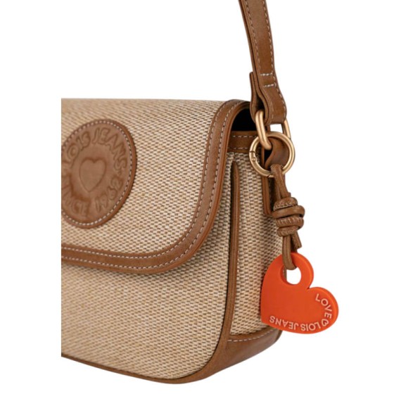 Bolsa de Tiracolo c/ Pala LOIS Jacqueline Taupe | Ref. 237.32868502