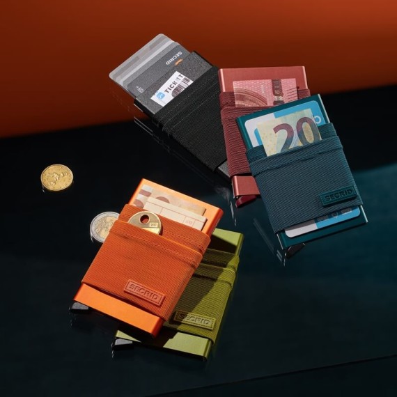 Carteira SECRID Flexwallet Original Teal | Ref. 297.FW-T