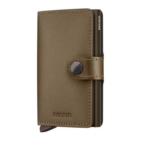 Carteira SECRID Miniwallet Matte Satin Bronze | Ref. 297.MMS-B