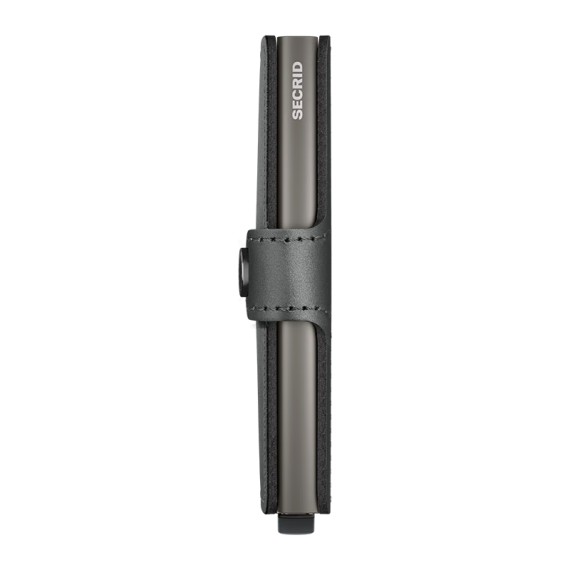 Carteira SECRID Miniwallet Matte Satin Steel | Ref. 297.MMS-S