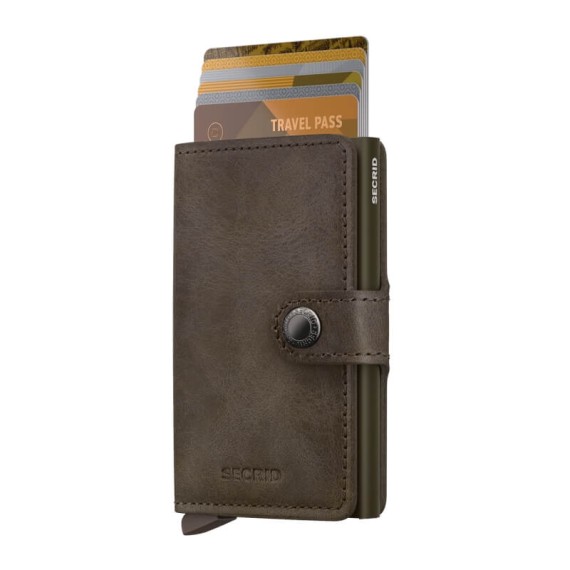 Carteira SECRID Miniwallet Vintage Oak | Ref. 297.MV-OA