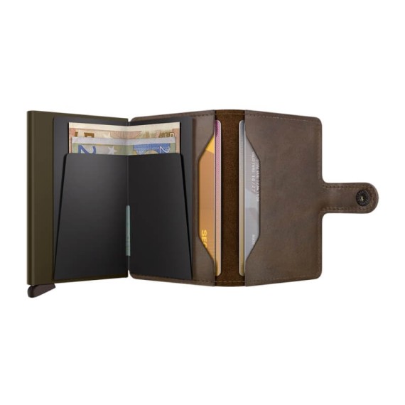 Carteira SECRID Miniwallet Vintage Oak | Ref. 297.MV-OA