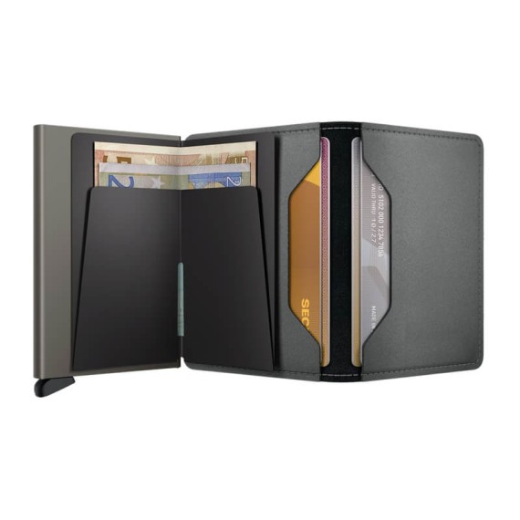 Carteira SECRID Slimwallet Matte Satin Steel | Ref. 297.SMS-S