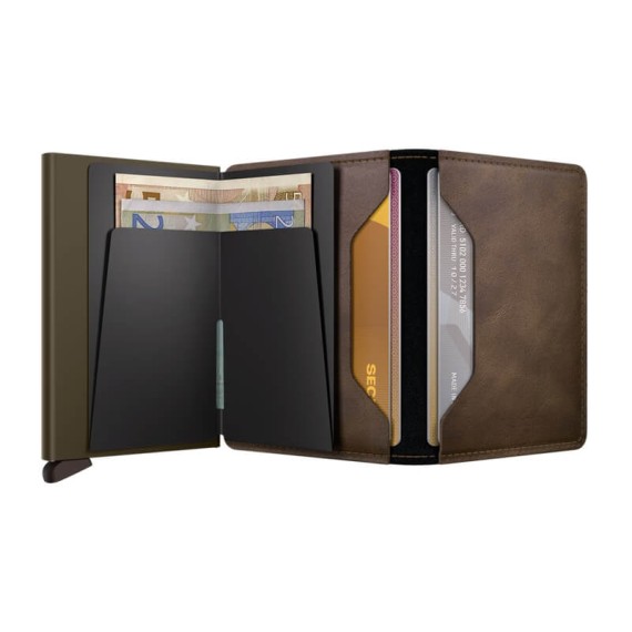 Carteira SECRID Slimwallet Vintage Oak | Ref. 297.SV-OA