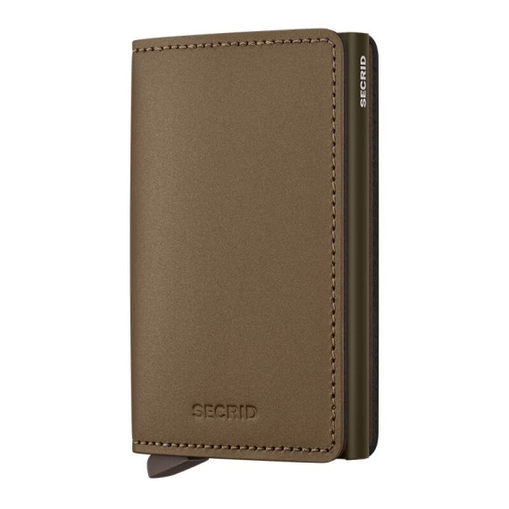 Carteira SECRID Slimwallet Matte Satin Bronze | Ref. 297.SMS-B