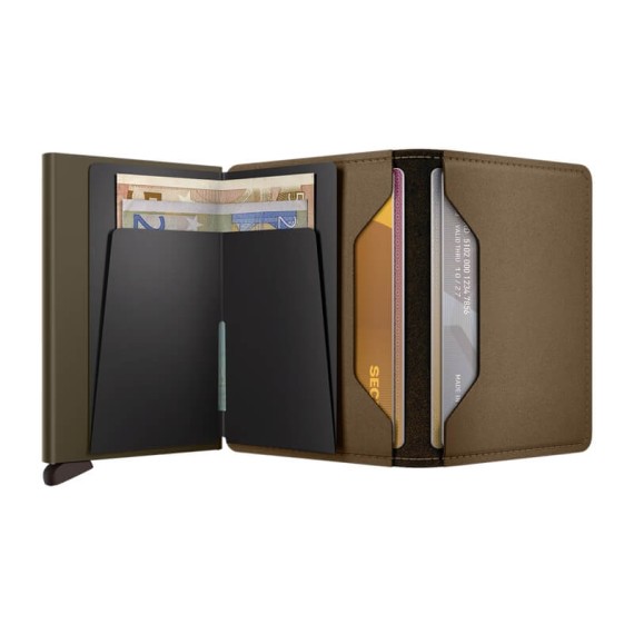 Carteira SECRID Slimwallet Matte Satin Bronze | Ref. 297.SMS-B