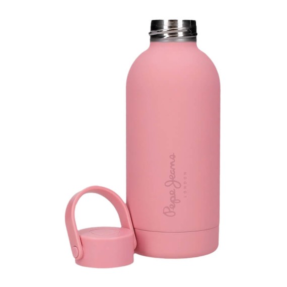 Garrafa Térmica 350ml. PEPE JEANS Aris Rosa | Ref. 186.6053145