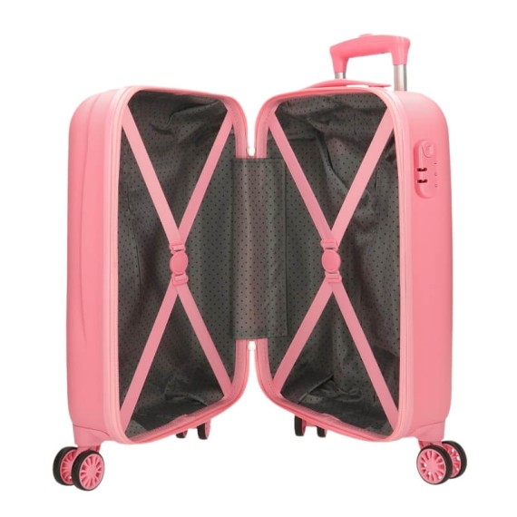 Mala de Cabine / Trolley 50cm 4R MINNIE Find Your Joy Rosa | Ref. 186.4771348