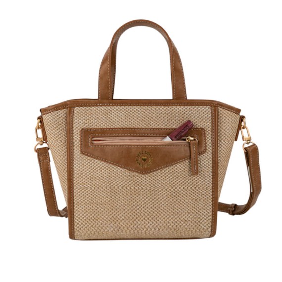 Mala de Mão c/ Tiracolo LOIS Jacqueline Taupe | Ref. 237.32864102