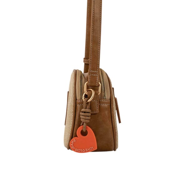 Mala de Senhora p/ Tiracolo 2C LOIS Jacqueline Taupe | Ref. 237.32868302