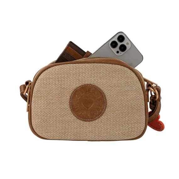 Mala de Senhora p/ Tiracolo 2C LOIS Jacqueline Taupe | Ref. 237.32868302