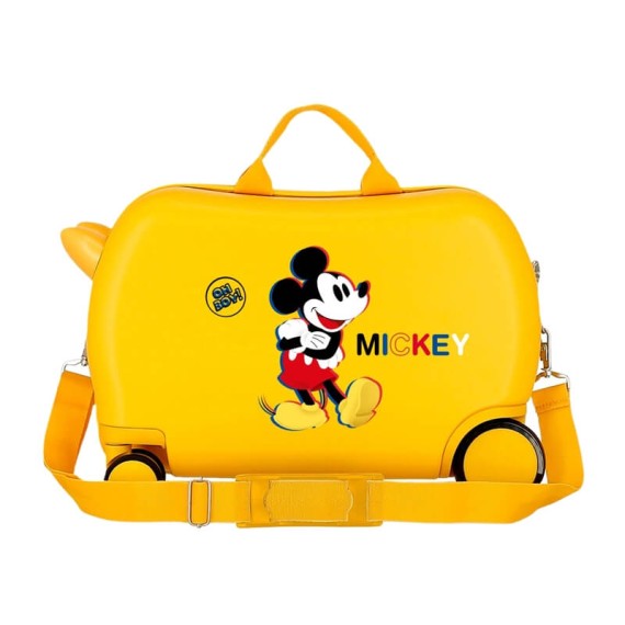 Mala Infantil 45cm 4R Easyjet MICKEY 3D Ocre | Ref. 186.2921022