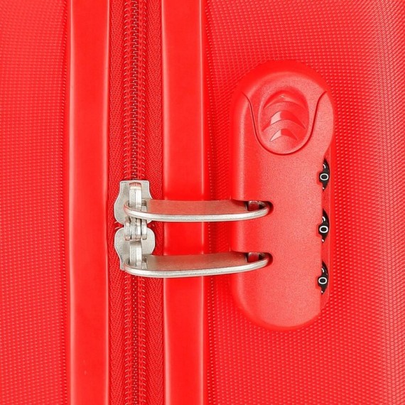 Mala Infantil 50cm 4R MICKEY Enjoy The Day Vermelha | Ref. 186.4689867