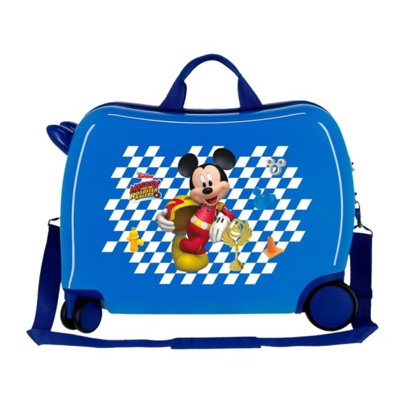 Mala Infantil 50cm 4R MICKEY Good Mood Azul | Ref. 186.4649865