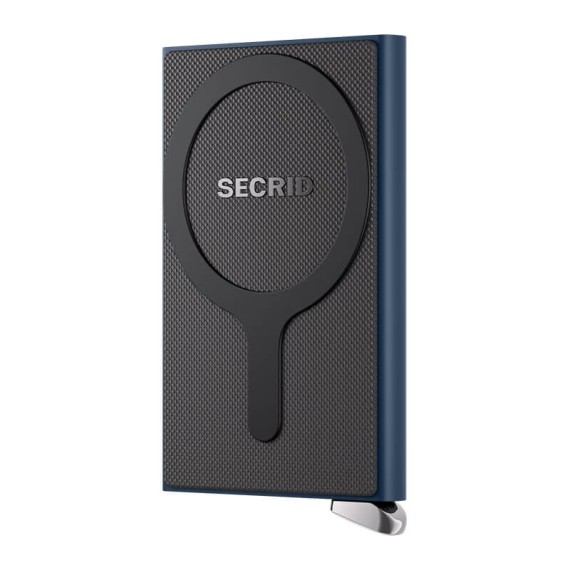 Porta-Cartões SECRID Cardprotector+ Fluted for MagSafe Navy | Ref. 297.CFFM-N