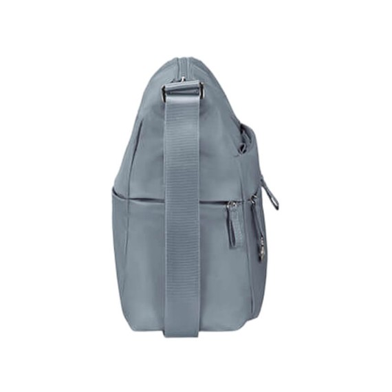SAMSONITE Bolsa de Ombro M Move 5.0 Azul Cinza | Ref. 92.151660-1310