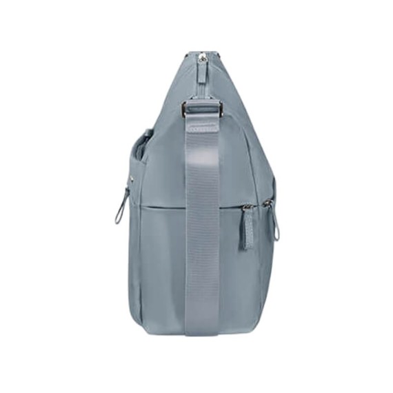 SAMSONITE Bolsa de Ombro M Move 5.0 Azul Cinza | Ref. 92.151660-1310