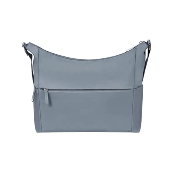 SAMSONITE Bolsa de Ombro M Move 5.0 Azul Cinza | Ref. 92.151660-1310