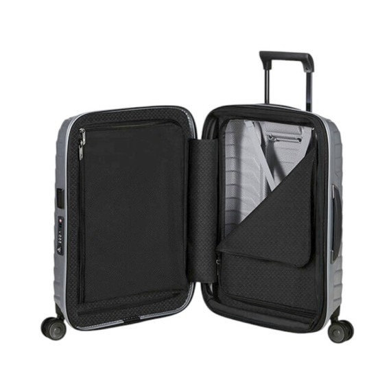 SAMSONITE Mala de Cabine / Trolley 55cm 4R Exp Proxis Prata | Ref. 92.158191-1776