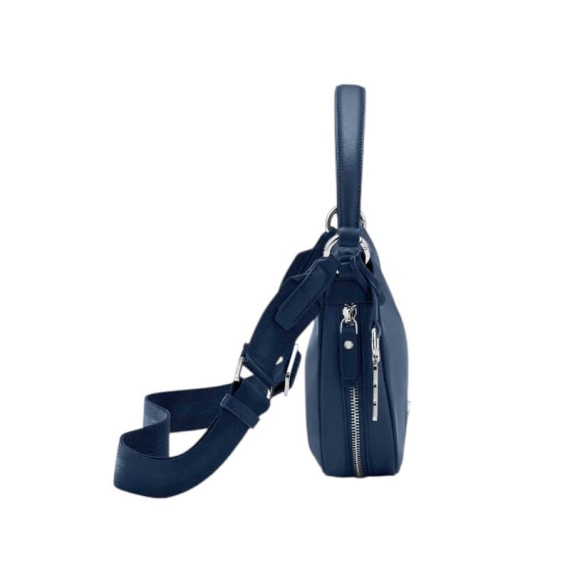 SAMSONITE Mini Bolsa de Tiracolo Hobo Exp Karissa Evo Azul Noite | Ref. 92.155836-2165