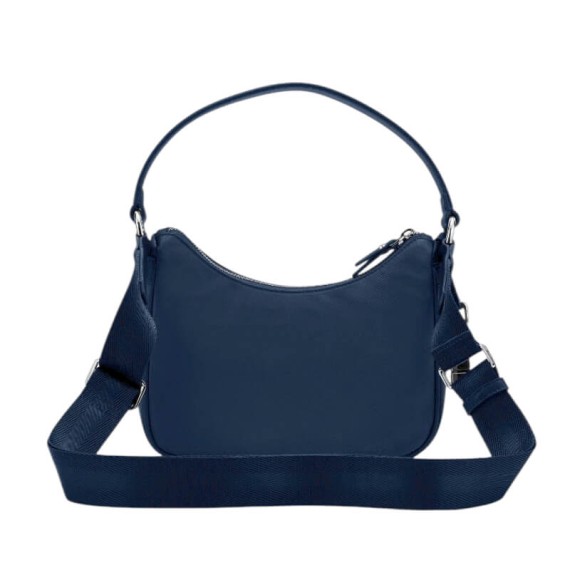 SAMSONITE Mini Bolsa de Tiracolo Hobo Exp Karissa Evo Azul Noite | Ref. 92.155836-2165