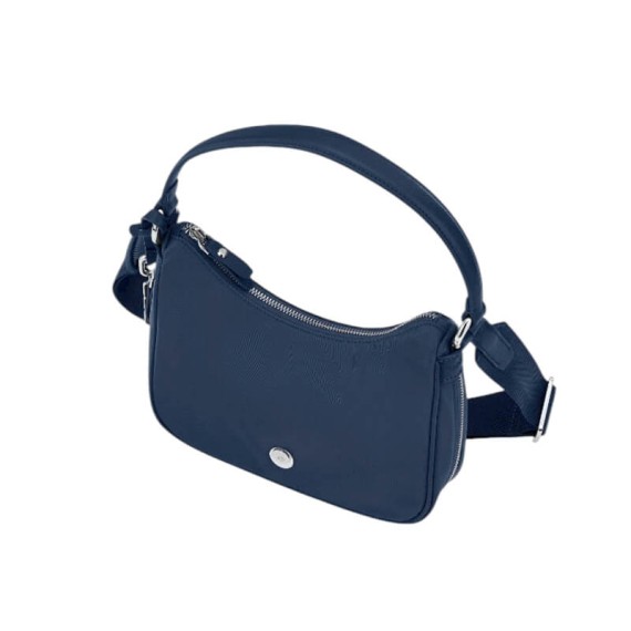 SAMSONITE Mini Bolsa de Tiracolo Hobo Exp Karissa Evo Azul Noite | Ref. 92.155836-2165