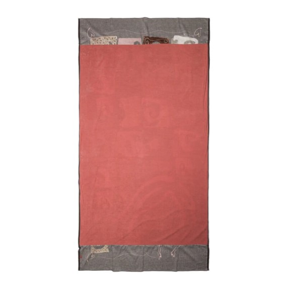 ANEKKE Toalha de Praia Amphora Castanha | Ref. 280.42475-012