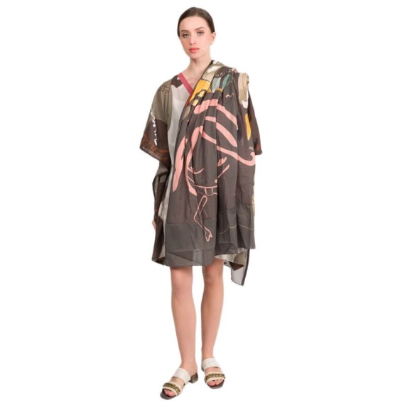 ANEKKE Toalha de Praia Amphora Castanha | Ref. 280.42475-012