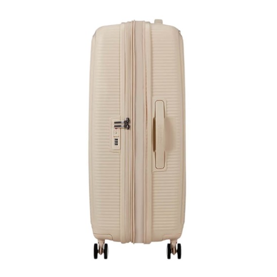 AT Mala de Viagem Grande 77cm 4R Exp. SoundBox Areia de Coco | Ref. 92.88474-A936