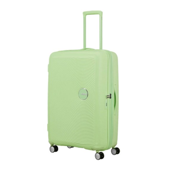 AT Mala de Viagem Grande 77cm 4R Exp. SoundBox Verde Kiwi | Ref. 92.88474-A938