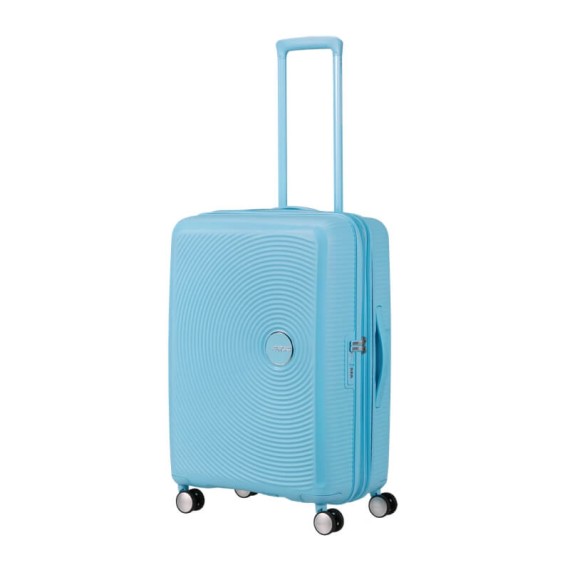 AT Mala de Viagem Média 67cm 4R Exp. SoundBox Mirtilo | Ref. 92.88473-A939