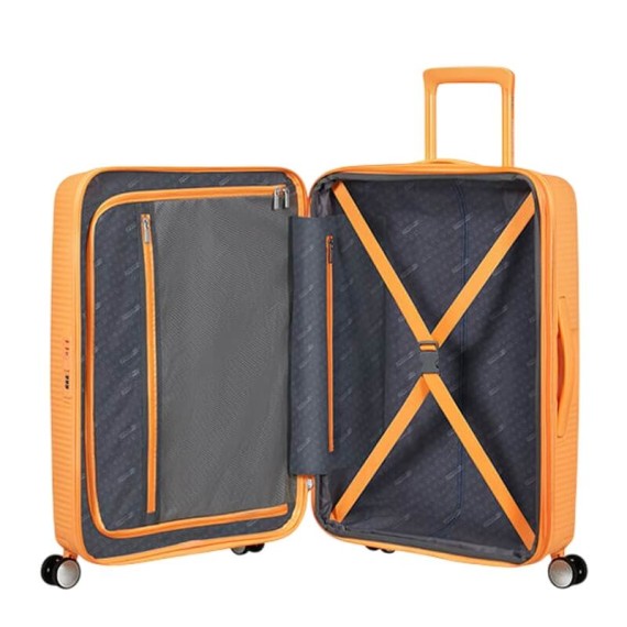 AT Mala de Viagem Média 67cm 4R Exp. SoundBox Pop Papaia | Ref. 92.88473-A937