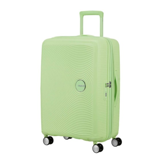 AT Mala de Viagem Média 67cm 4R Exp. SoundBox Verde Kiwi | Ref. 92.88473-A938