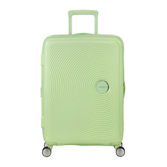 AT Mala de Viagem Média 67cm 4R Exp. SoundBox Verde Kiwi | Ref. 92.88473-A938