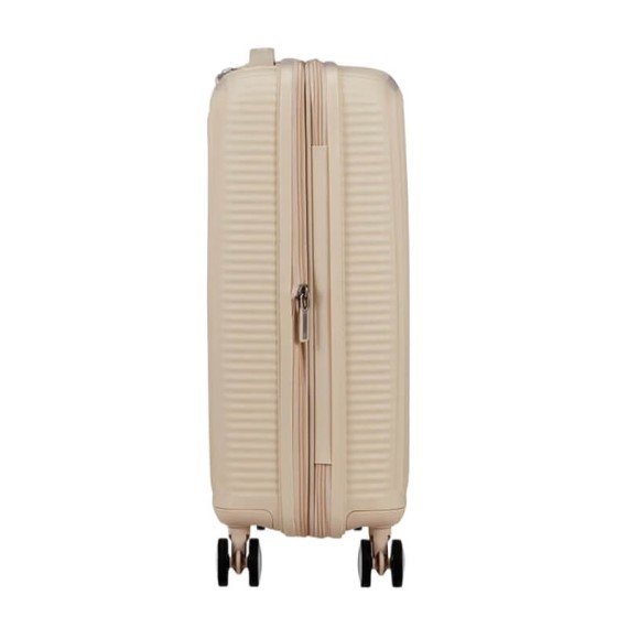 AT Mala / Trolley de Cabine 55cm 4R Exp. SoundBox Areia de Coco | Ref. 92.88472-A936