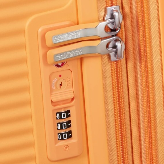 AT Mala / Trolley de Cabine 55cm 4R Exp. SoundBox Pop Papaia | Ref. 92.88472-A937